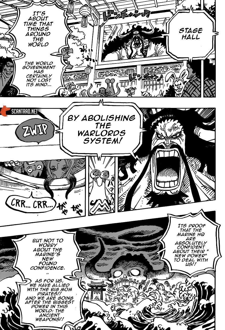 One Piece Chapter 985 - Page 9 in English