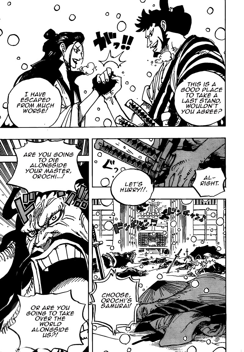 One Piece Chapter 986 - Page 4 in English