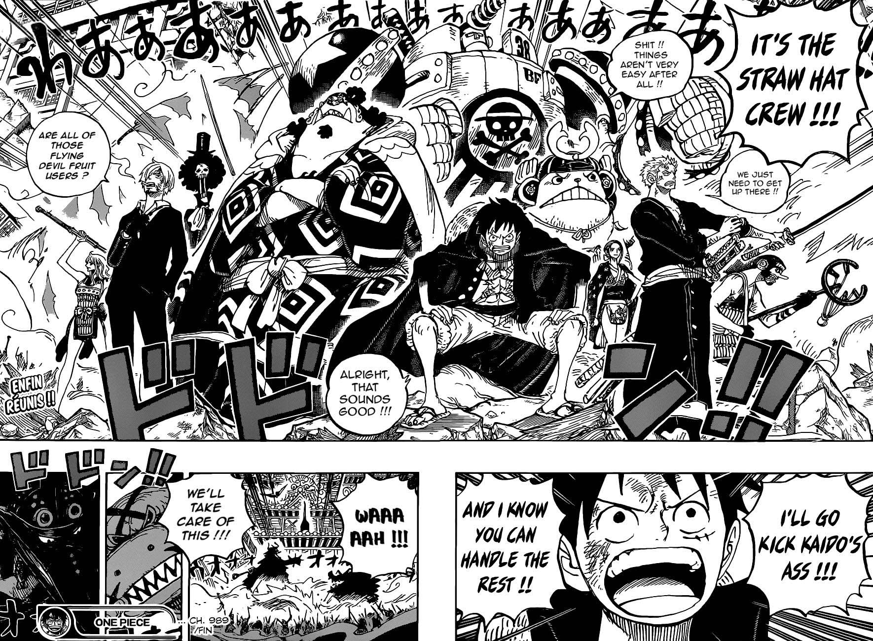 One Piece Chapter 989 - Page 14 in English