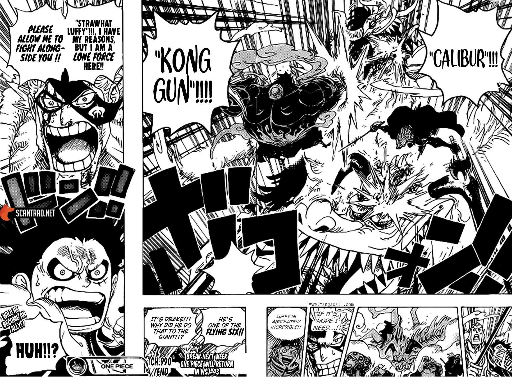 One Piece Chapter 990 - Page 16 in English