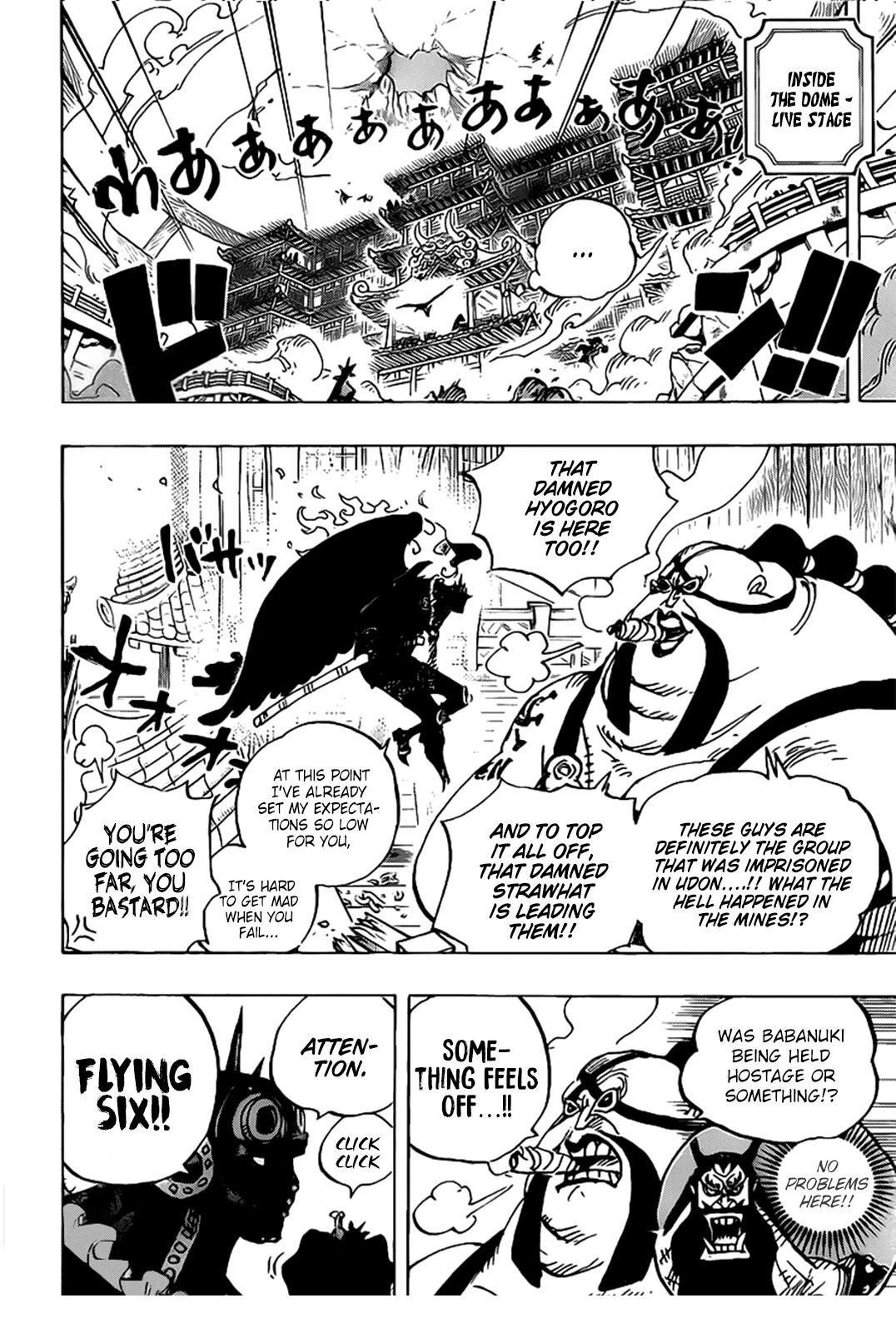 One Piece Chapter 990 - Page 6 in English