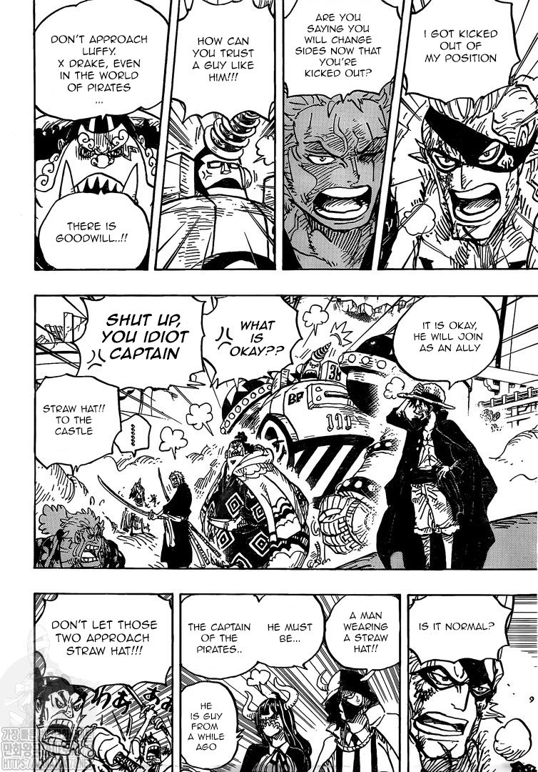 One Piece Chapter 991 - Page 4 in English
