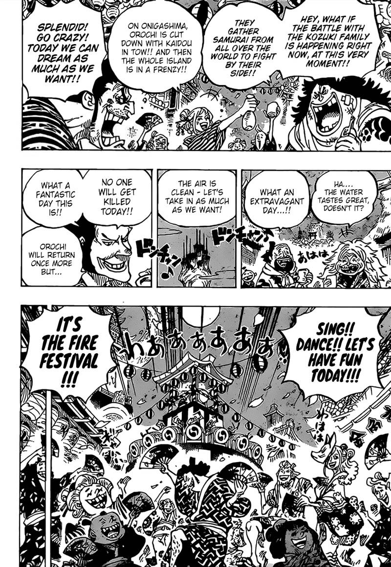 One Piece Chapter 993 - Page 4 in English