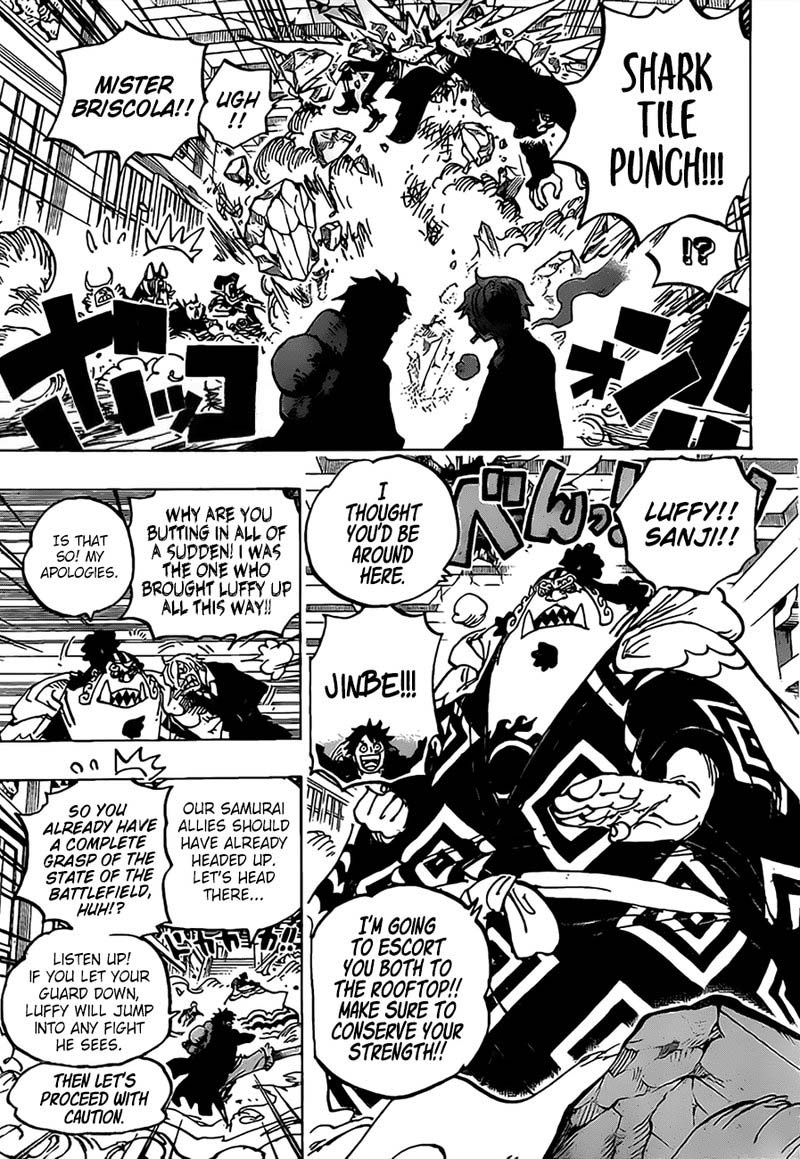One Piece Chapter 993 - Page 9 in English