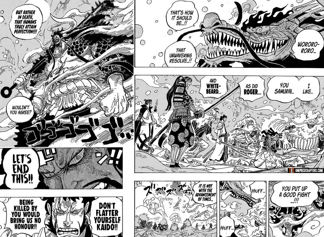One Piece Chapter 994 - Page 4 in English