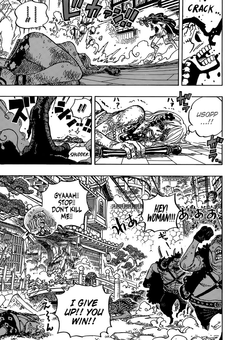 One Piece Chapter 995 - Page 14 in English