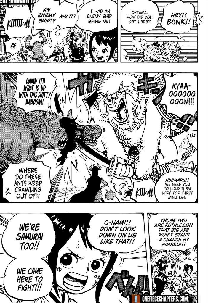 One Piece Chapter 996 - Page 3 in English
