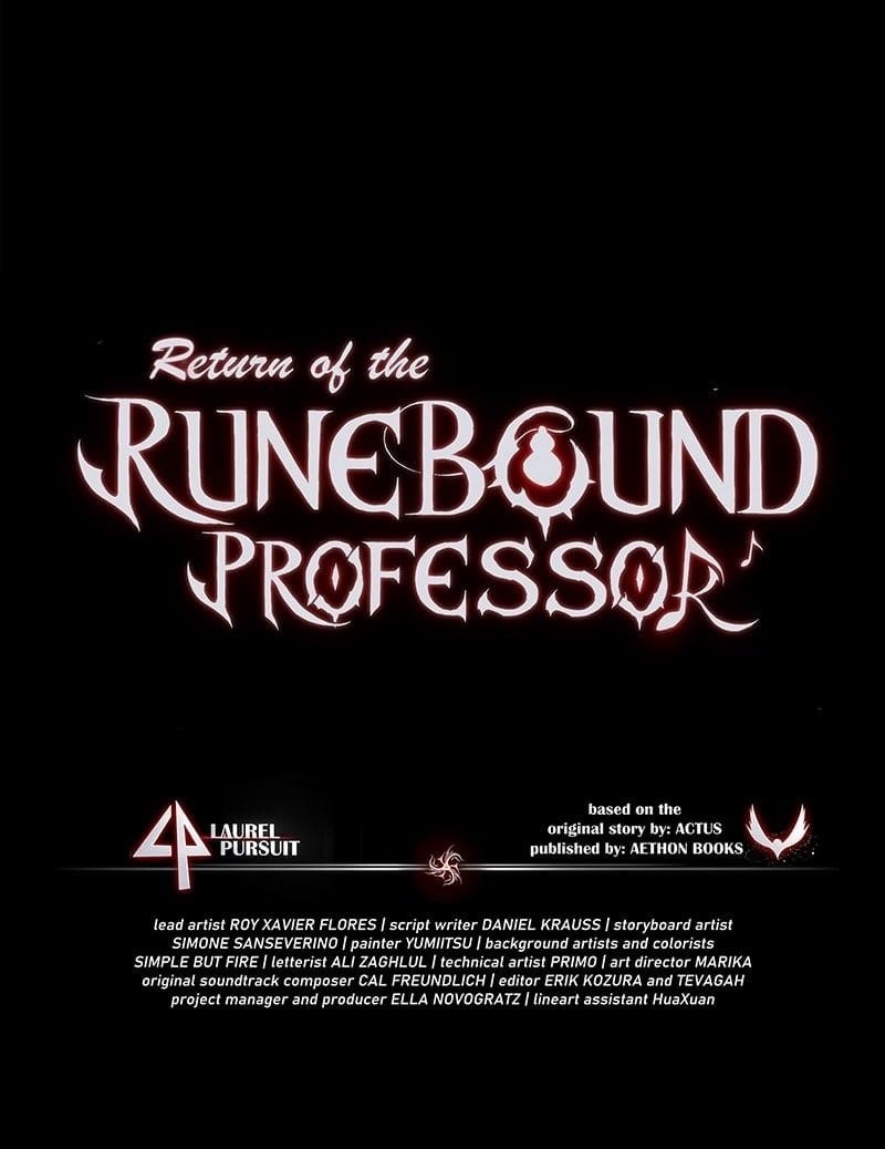 Return of the Runebound Professor Chapter 32 - Page 128 in English