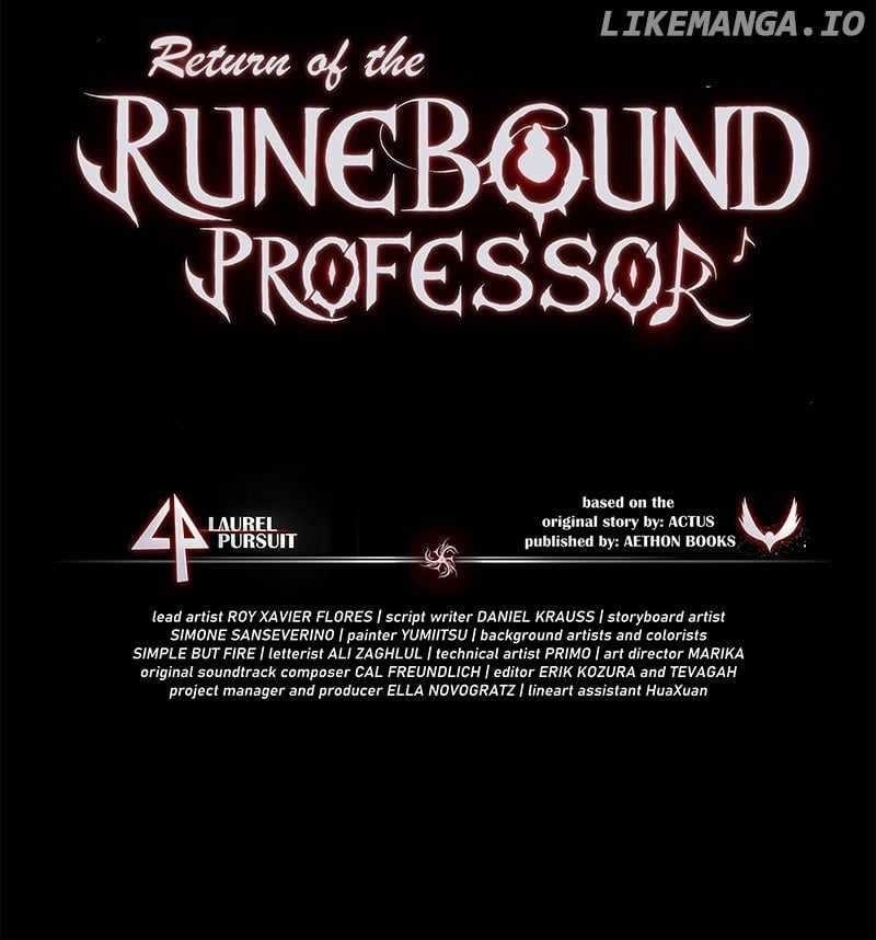 Return of the Runebound Professor Chapter 47 - Page 131 in English