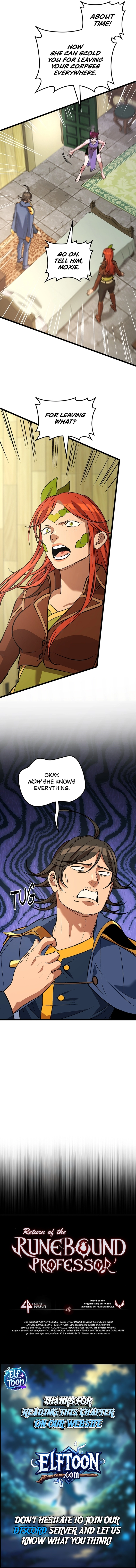 Return of the Runebound Professor Chapter 74 - Page 14 in English