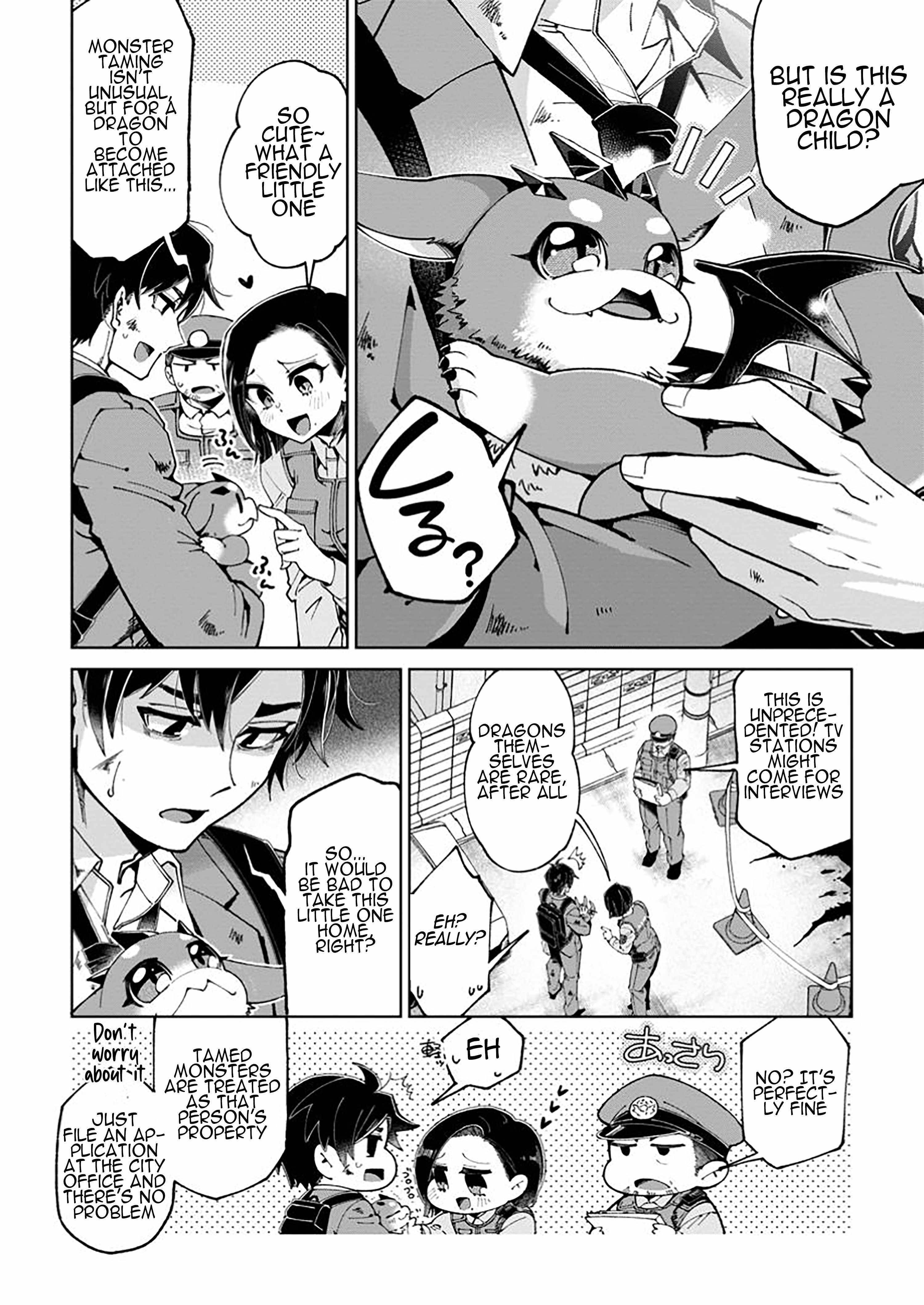 I’m an Overworked Corporate Slave, but After Being Embraced by a Dragon, I Started Streaming My Pet Life With a Tiny Dragon and Monsters on a Farm Chapter 1 - Page 14 in English