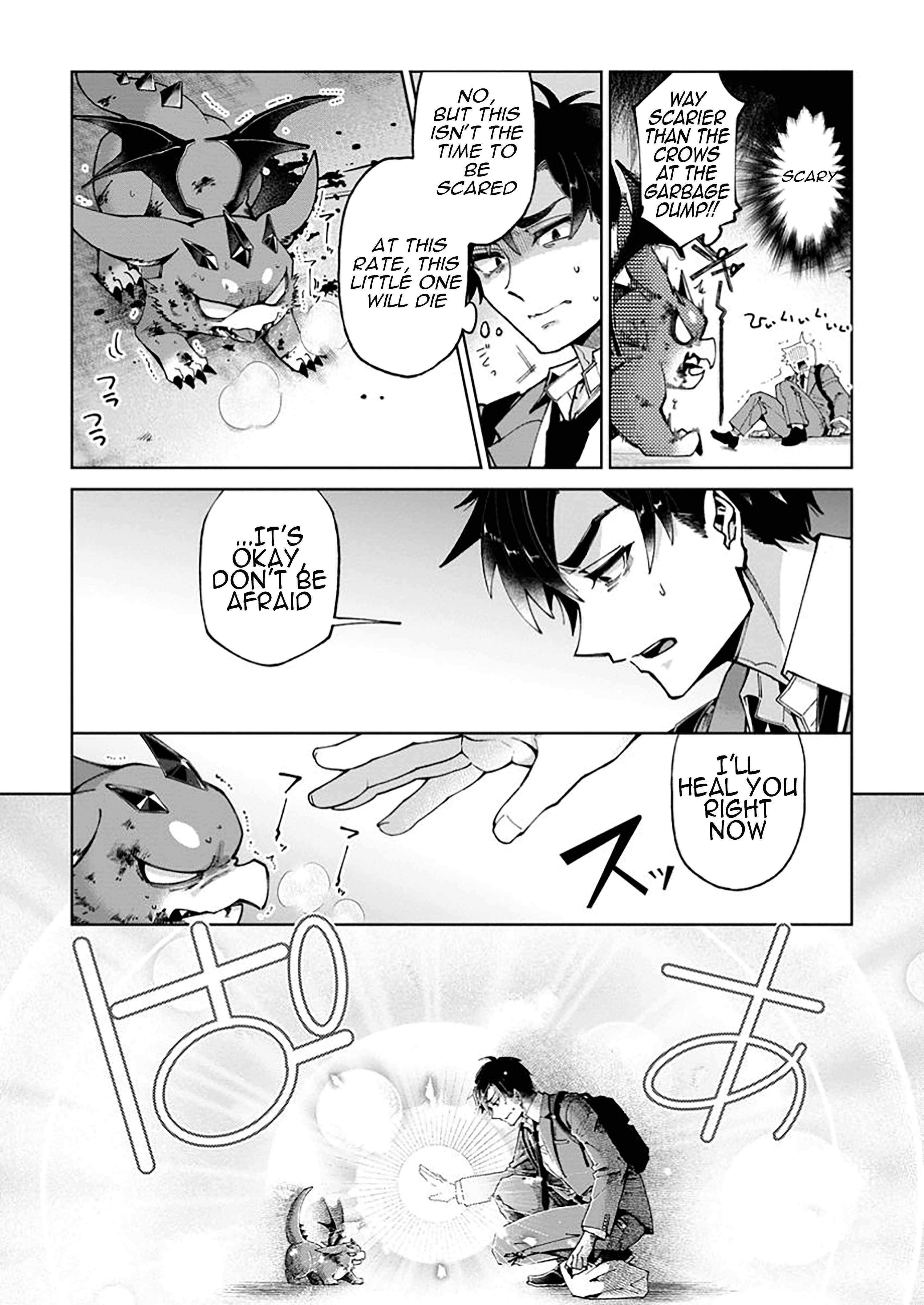 I’m an Overworked Corporate Slave, but After Being Embraced by a Dragon, I Started Streaming My Pet Life With a Tiny Dragon and Monsters on a Farm Chapter 1 - Page 7 in English
