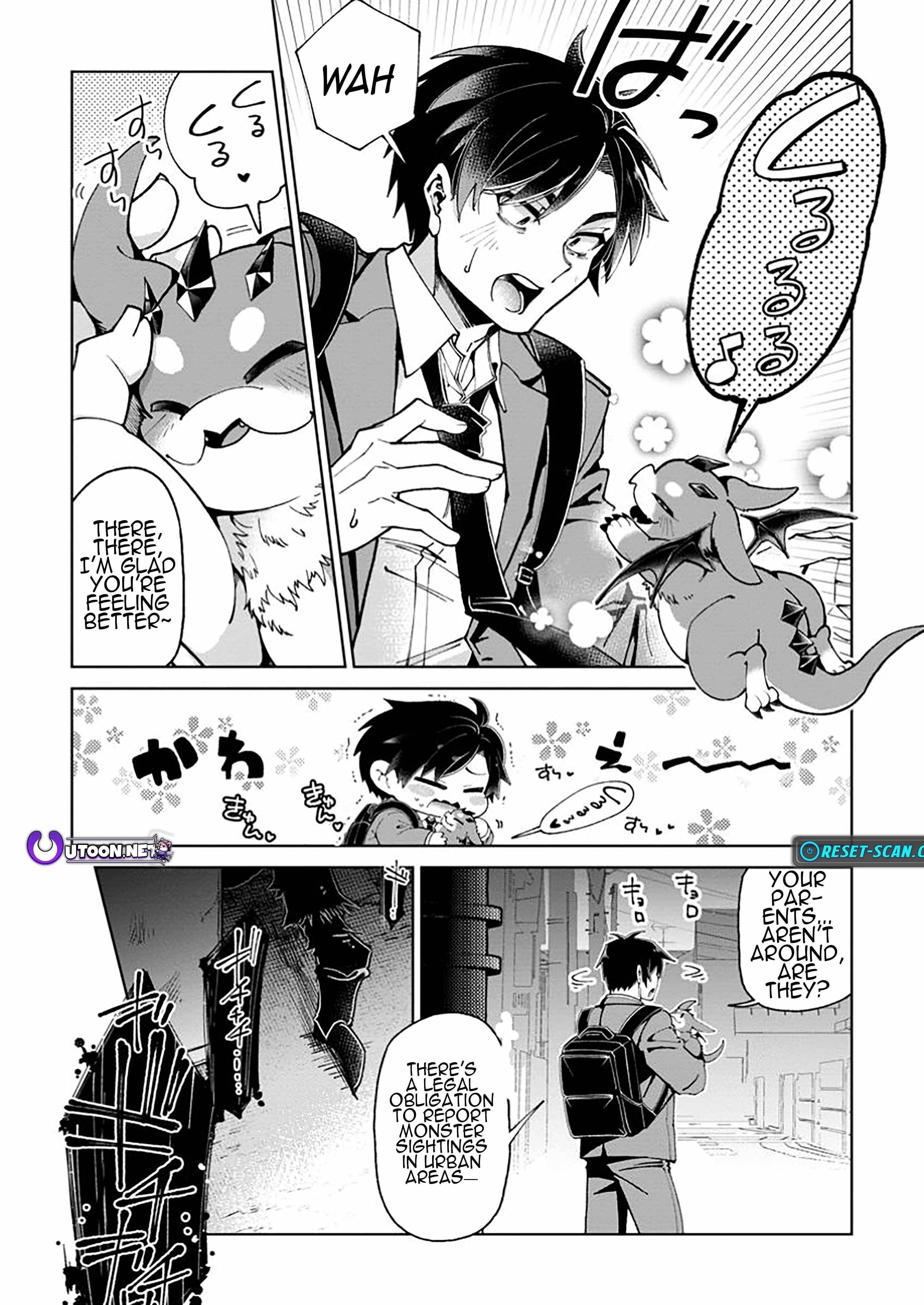 I’m an Overworked Corporate Slave, but After Being Embraced by a Dragon, I Started Streaming My Pet Life With a Tiny Dragon and Monsters on a Farm Chapter 1 - Page 9 in English