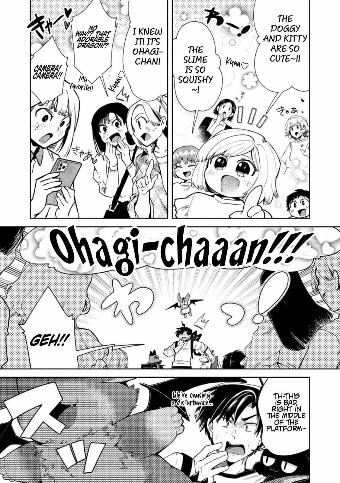 I’m an Overworked Corporate Slave, but After Being Embraced by a Dragon, I Started Streaming My Pet Life With a Tiny Dragon and Monsters on a Farm Chapter 11.3 - Page 3 in English