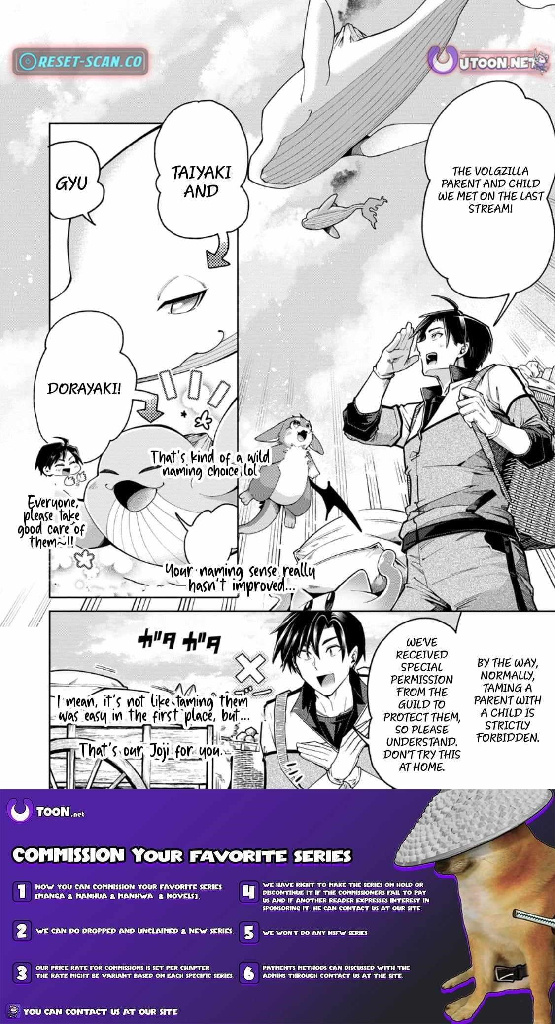 I’m an Overworked Corporate Slave, but After Being Embraced by a Dragon, I Started Streaming My Pet Life With a Tiny Dragon and Monsters on a Farm Chapter 14.1 - Page 10 in English
