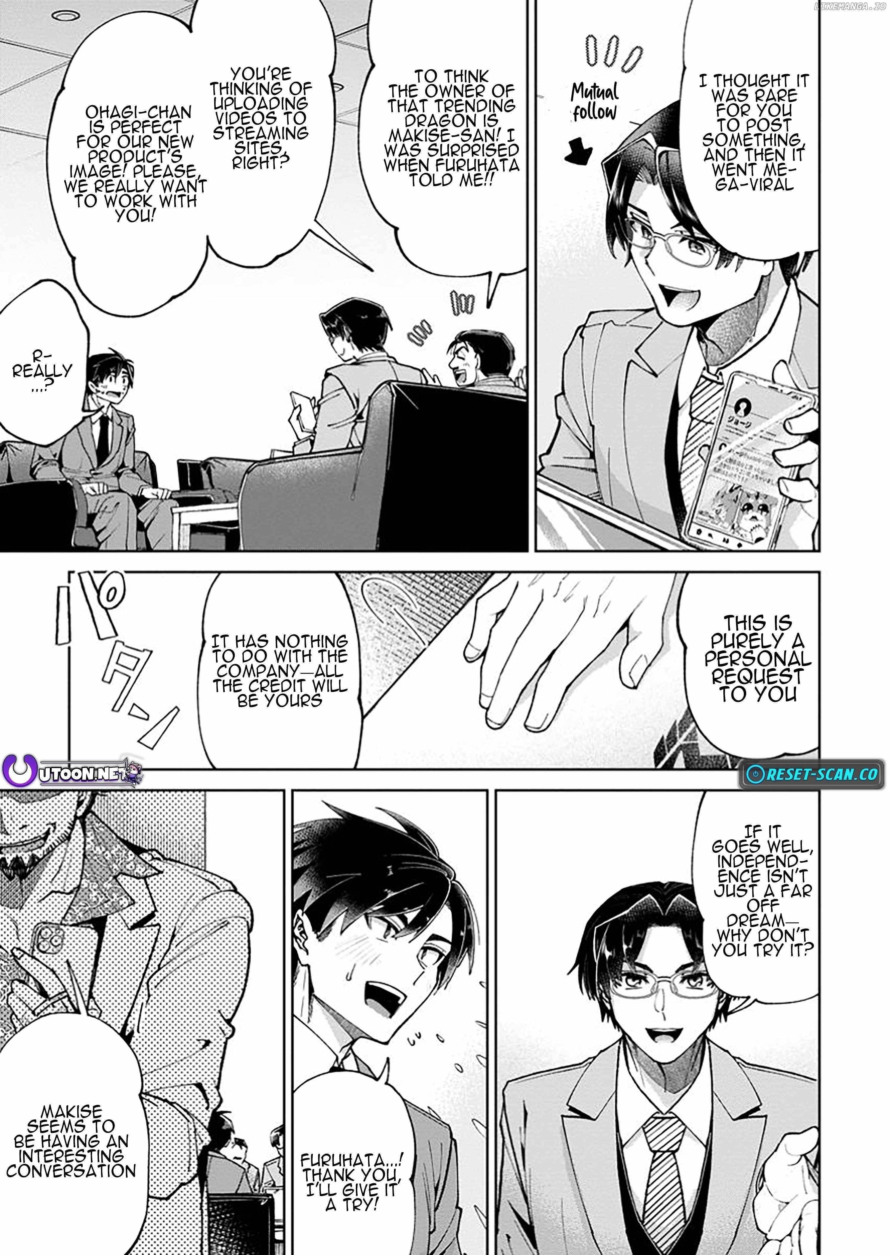 I’m an Overworked Corporate Slave, but After Being Embraced by a Dragon, I Started Streaming My Pet Life With a Tiny Dragon and Monsters on a Farm Chapter 2.1 - Page 9 in English
