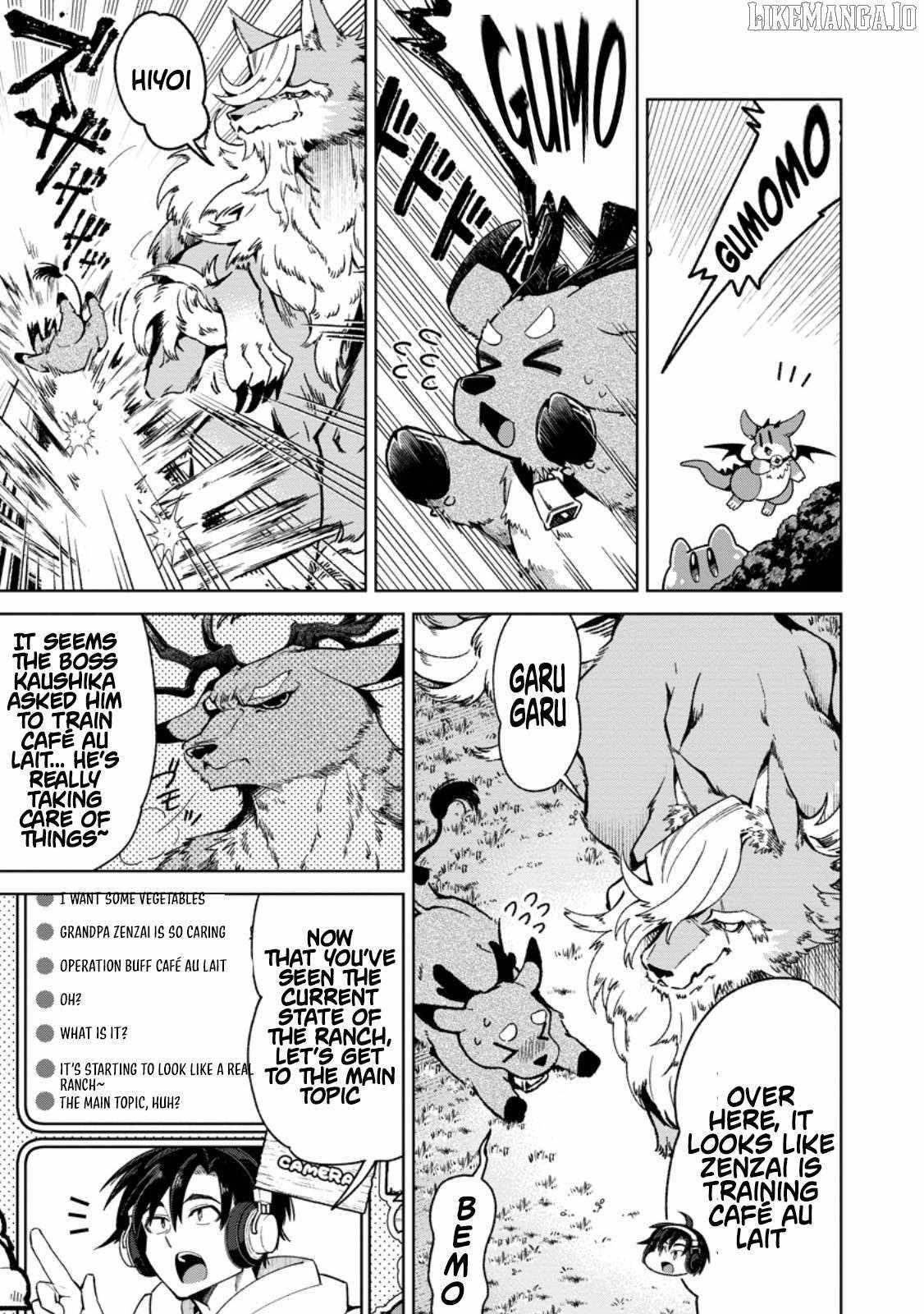 I’m an Overworked Corporate Slave, but After Being Embraced by a Dragon, I Started Streaming My Pet Life With a Tiny Dragon and Monsters on a Farm Chapter 8.1 - Page 3 in English