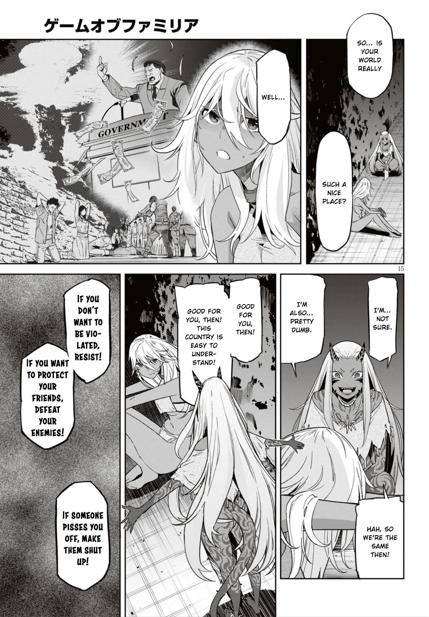 Game Obu Familia - Family Senki Chapter 11 - Page 15 in English