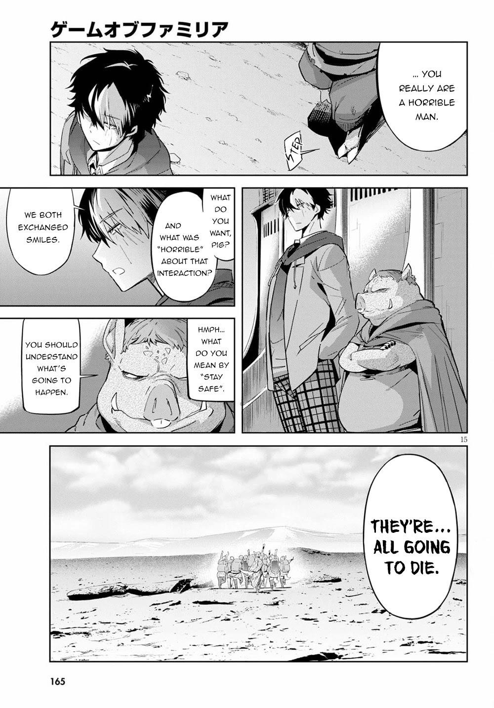 Game Obu Familia - Family Senki Chapter 35 - Page 17 in English