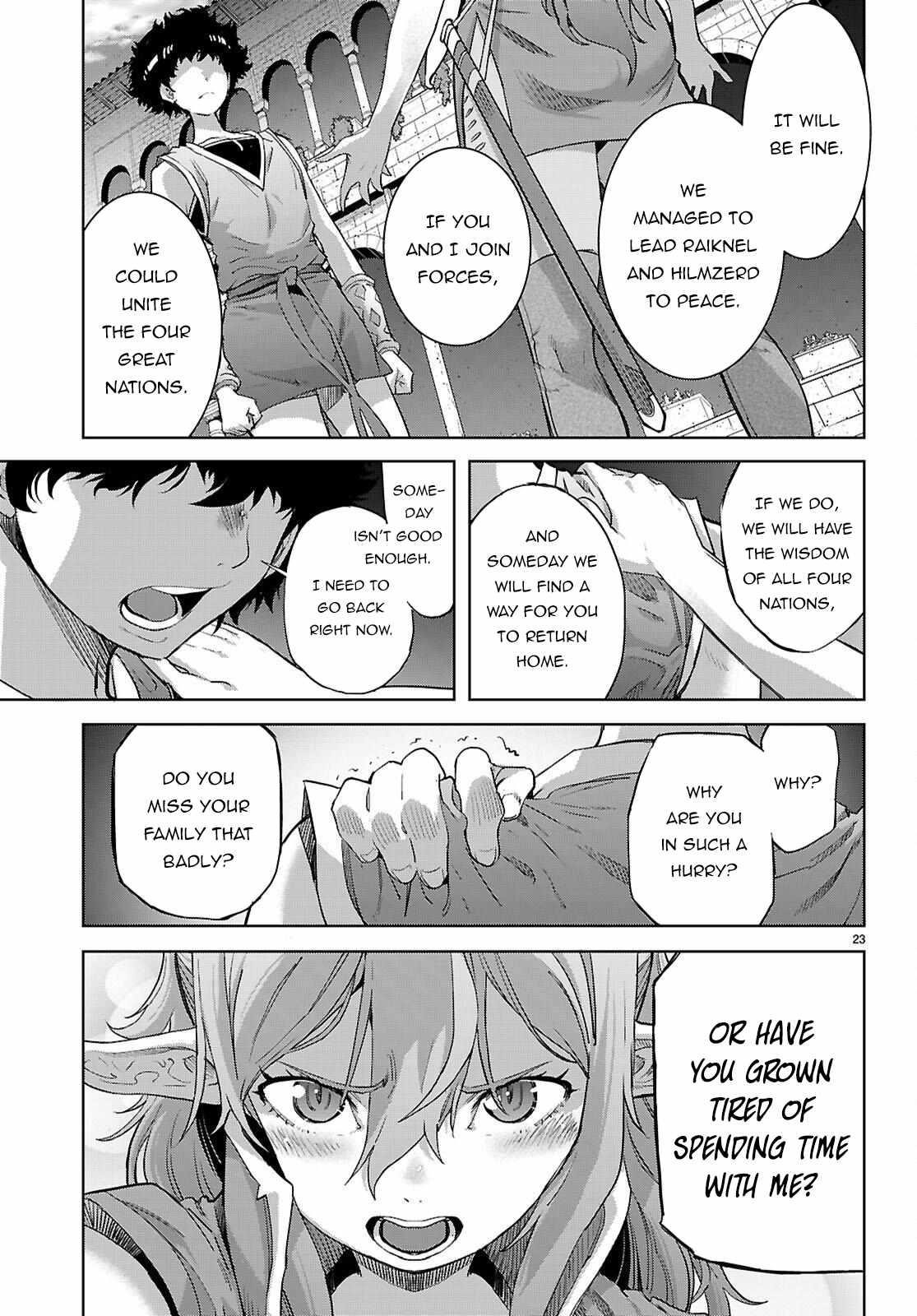 Game Obu Familia - Family Senki Chapter 68 - Page 23 in English