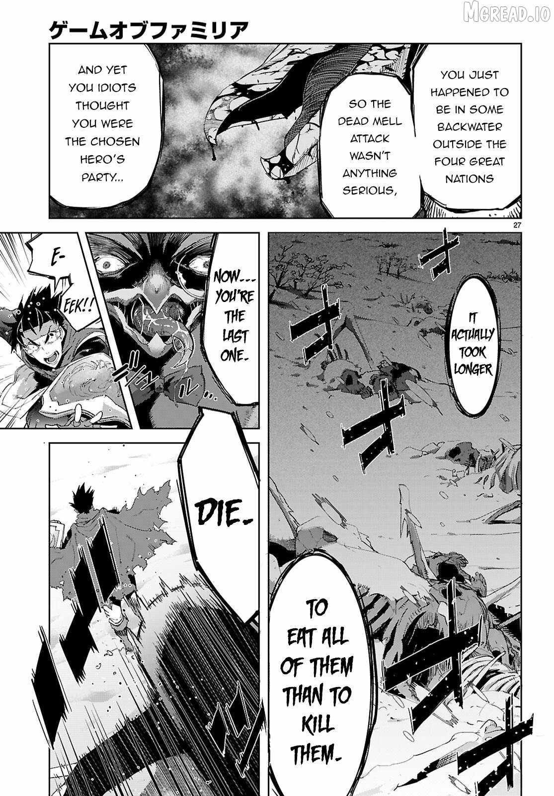Game Obu Familia - Family Senki Chapter 81 - Page 27 in English