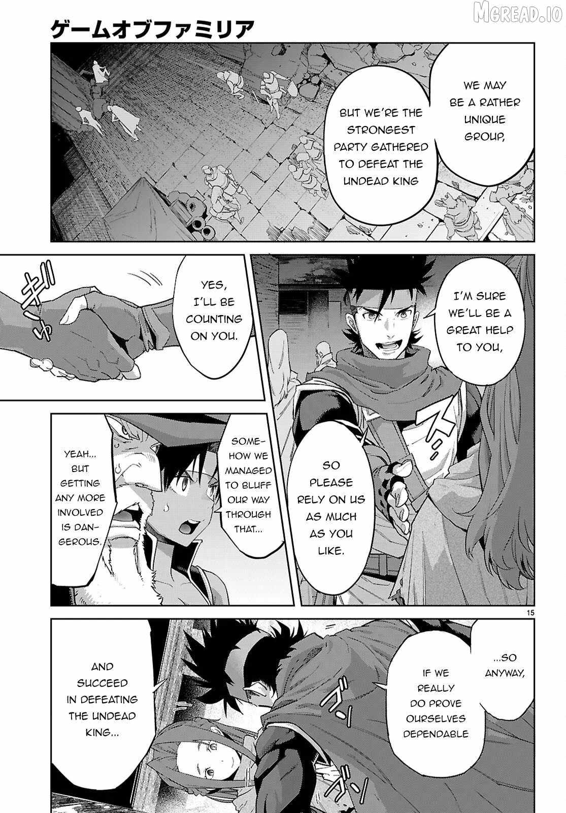 Game Obu Familia - Family Senki Chapter 83 - Page 15 in English