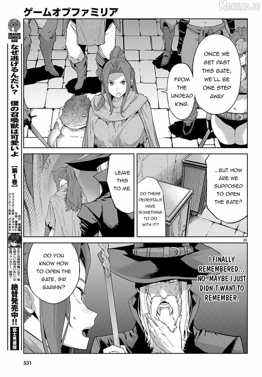 Game Obu Familia - Family Senki Chapter 83 - Page 23 in English