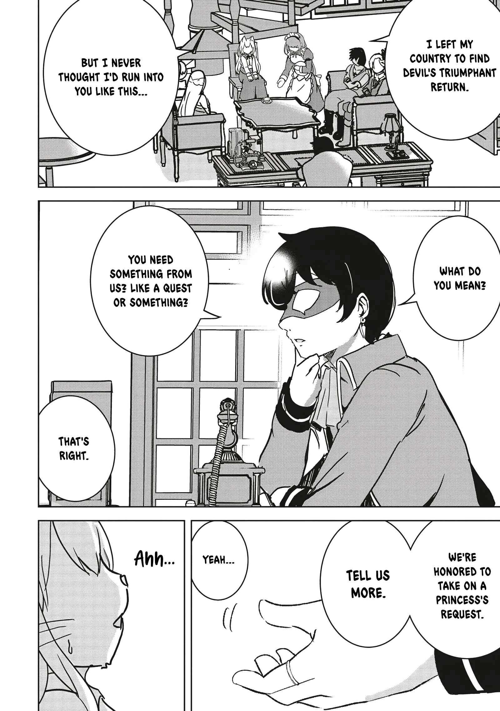 Another World’s Highest Guild Leader ~I’m the weakest in the guild, but I can’t quit the guild because of the heavy love of all the guild members~ Chapter 14.2 - Page 8 in English