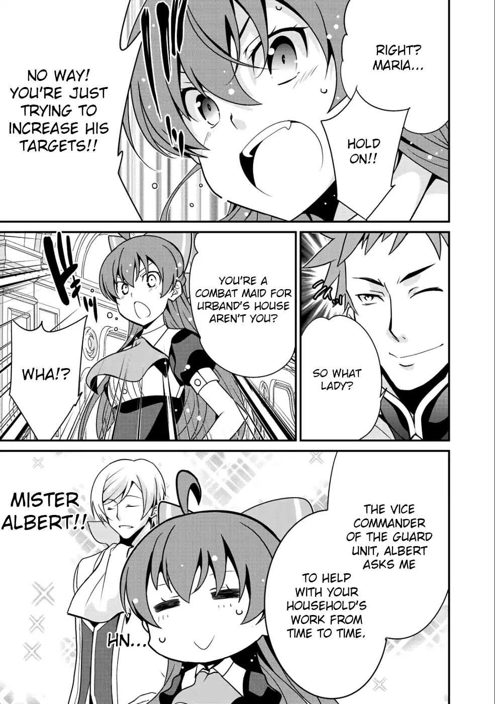 Saikyou no Kurokishi, Sentou Maid ni Tenshoku shimashita Chapter 13 - Page 14 in English