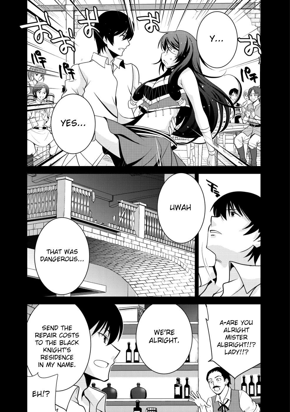 Saikyou no Kurokishi, Sentou Maid ni Tenshoku shimashita Chapter 16 - Page 7 in English