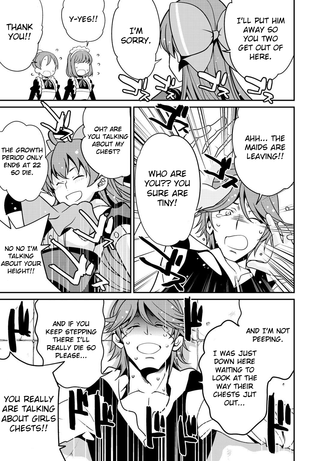 Saikyou no Kurokishi, Sentou Maid ni Tenshoku shimashita Chapter 24 - Page 7 in English