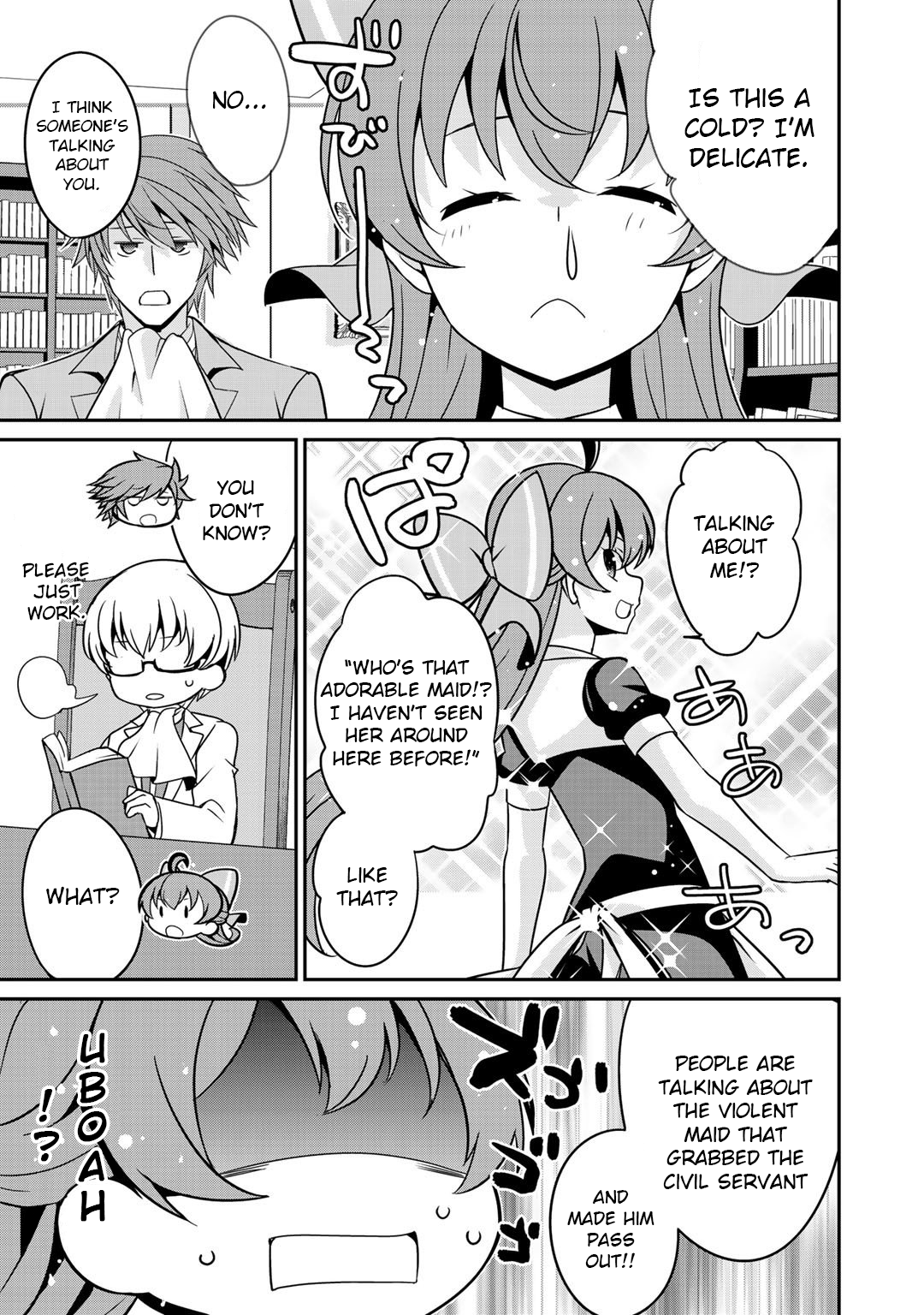 Saikyou no Kurokishi, Sentou Maid ni Tenshoku shimashita Chapter 26 - Page 11 in English