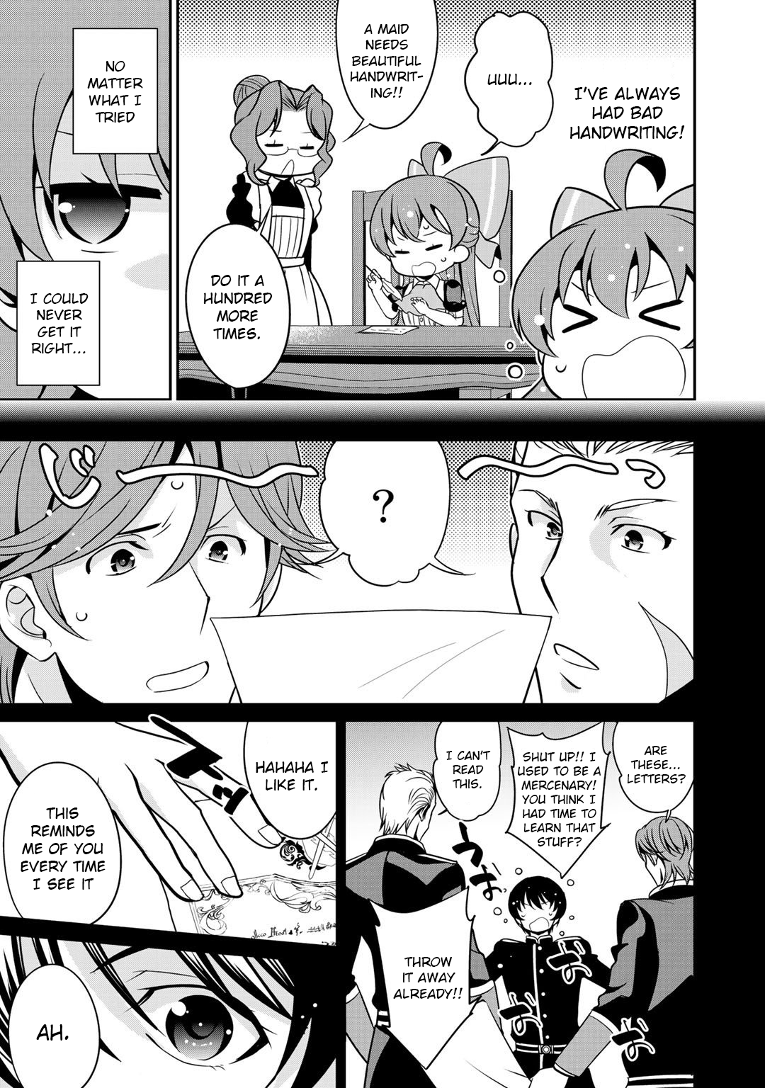 Saikyou no Kurokishi, Sentou Maid ni Tenshoku shimashita Chapter 26 - Page 13 in English