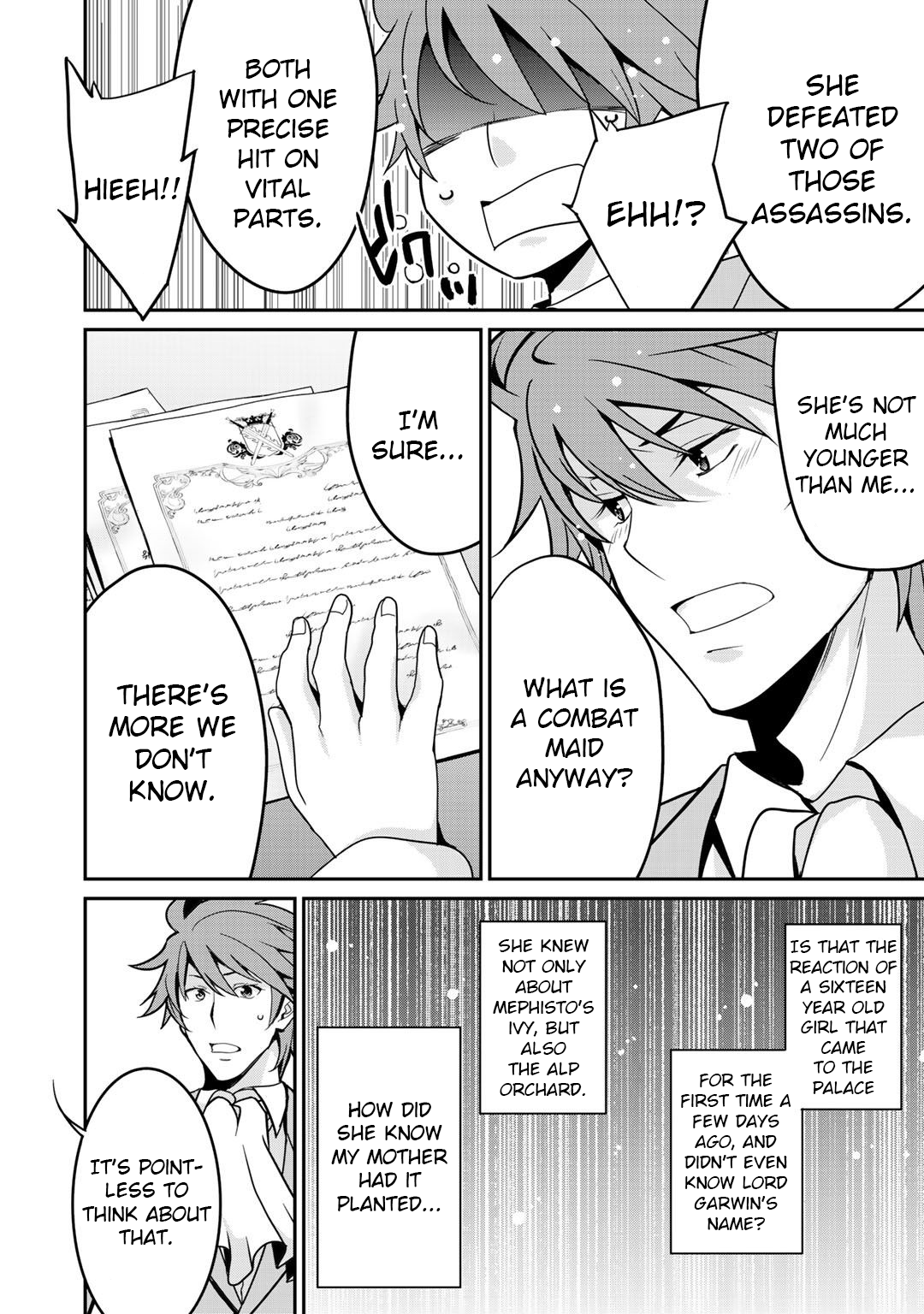 Saikyou no Kurokishi, Sentou Maid ni Tenshoku shimashita Chapter 31 - Page 20 in English