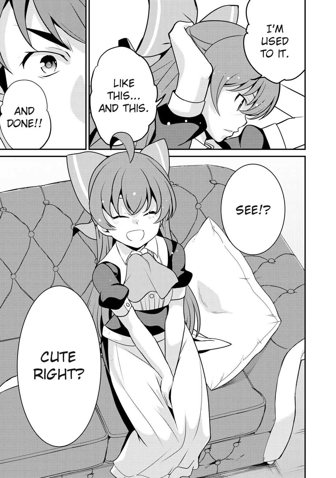 Saikyou no Kurokishi, Sentou Maid ni Tenshoku shimashita Chapter 35 - Page 7 in English