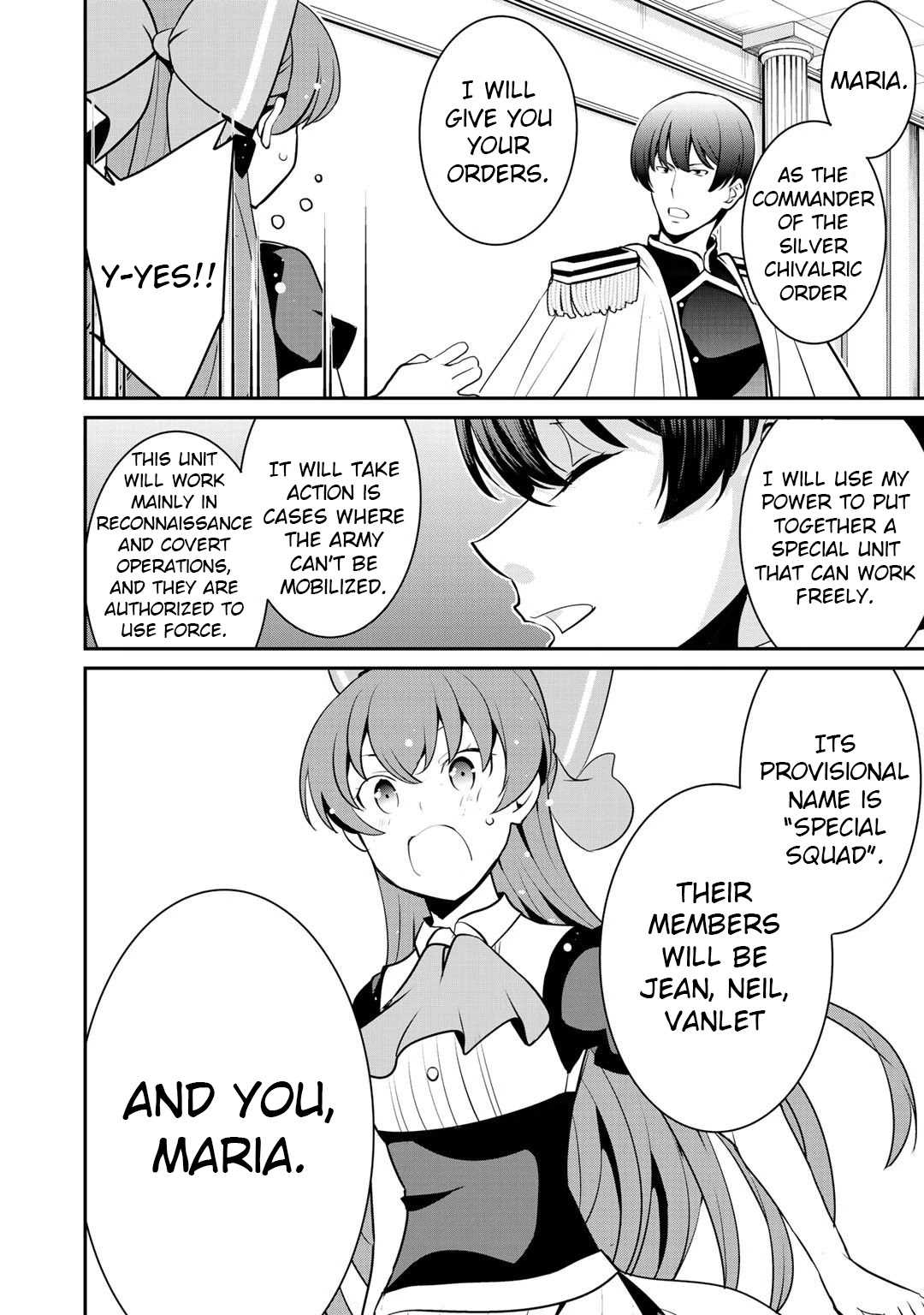 Saikyou no Kurokishi, Sentou Maid ni Tenshoku shimashita Chapter 36 - Page 18 in English