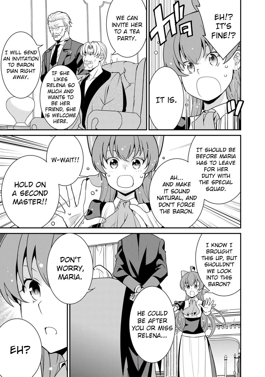 Saikyou no Kurokishi, Sentou Maid ni Tenshoku shimashita Chapter 45 - Page 7 in English