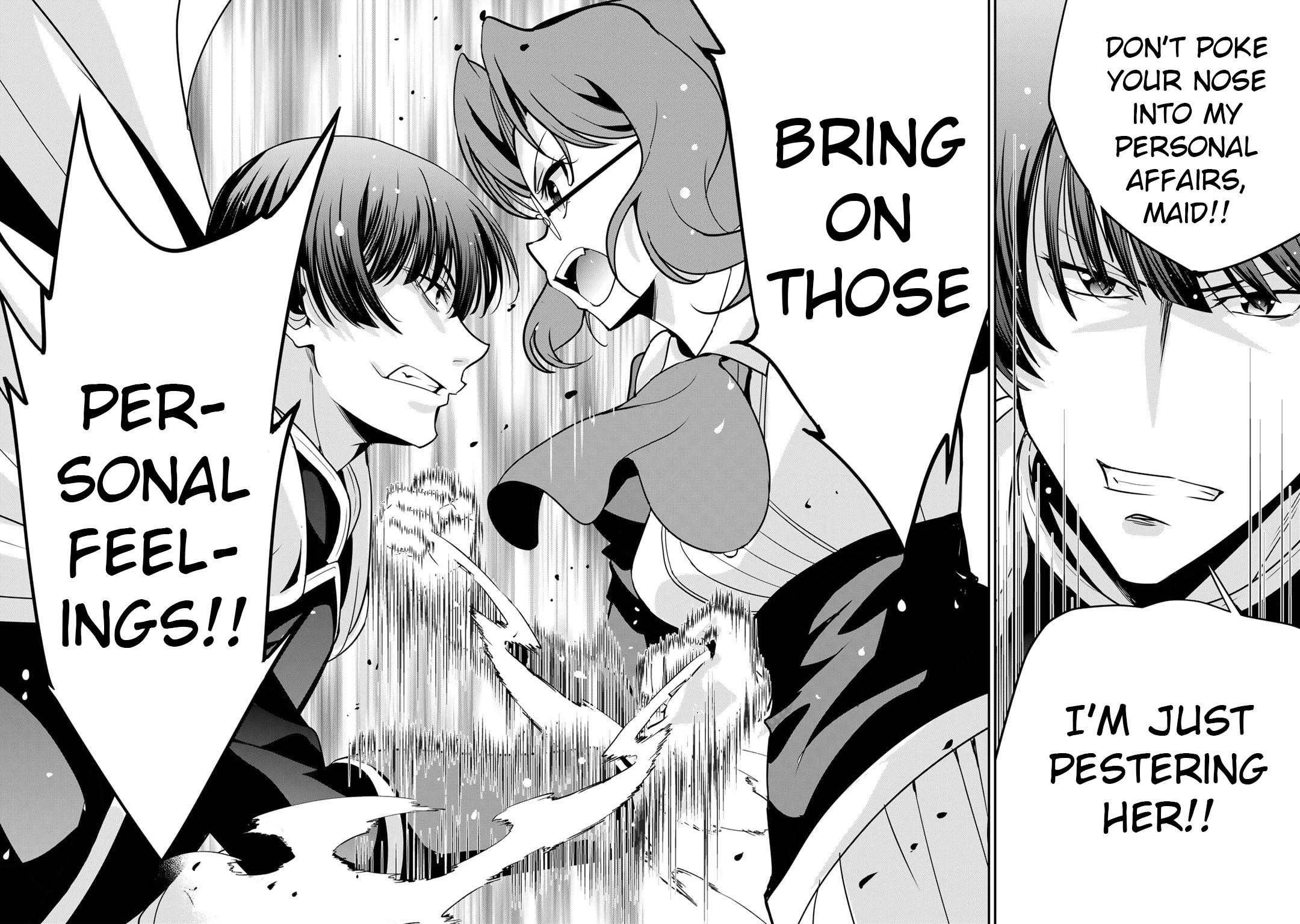 Saikyou no Kurokishi, Sentou Maid ni Tenshoku shimashita Chapter 49 - Page 19 in English