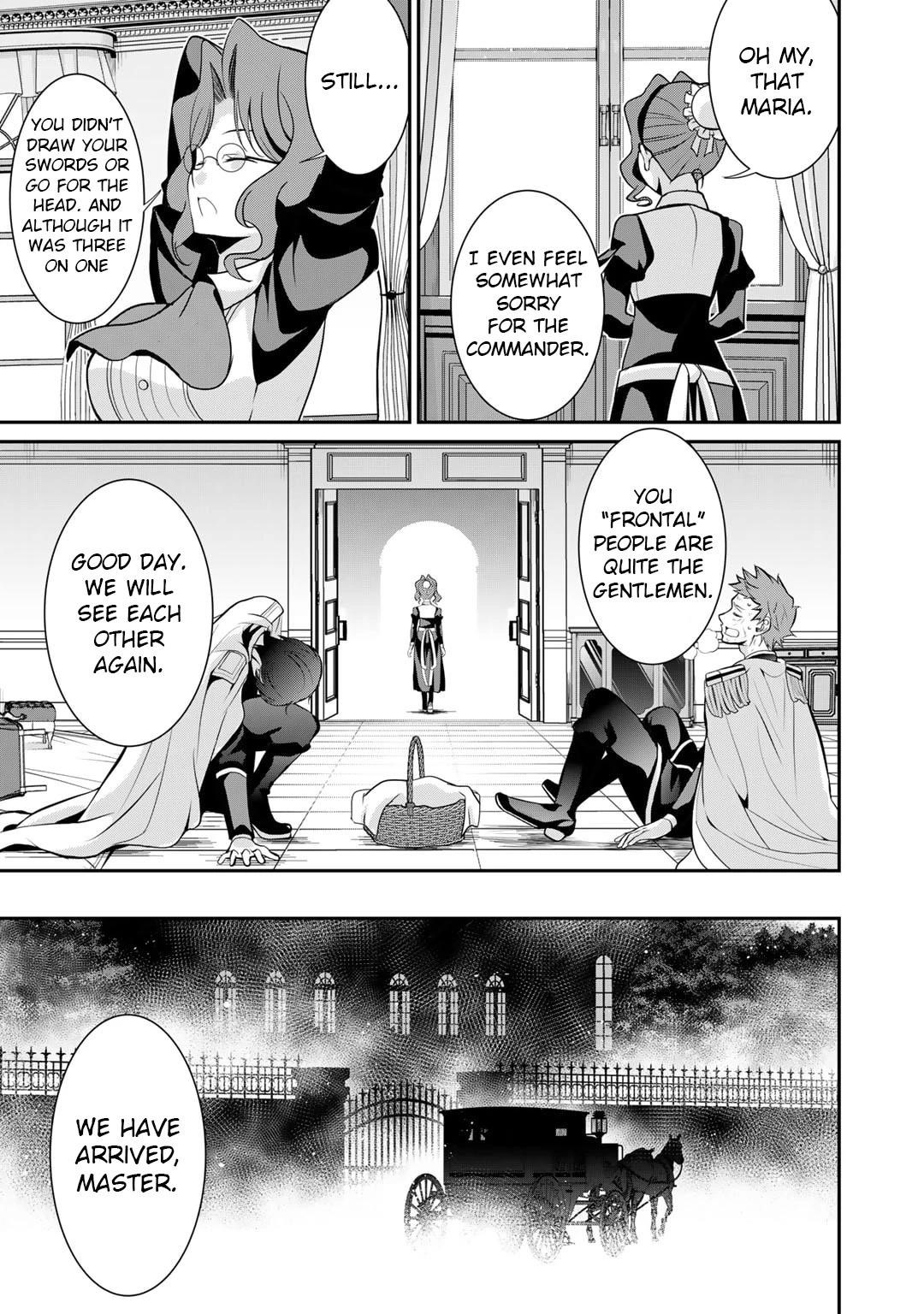 Saikyou no Kurokishi, Sentou Maid ni Tenshoku shimashita Chapter 49 - Page 23 in English