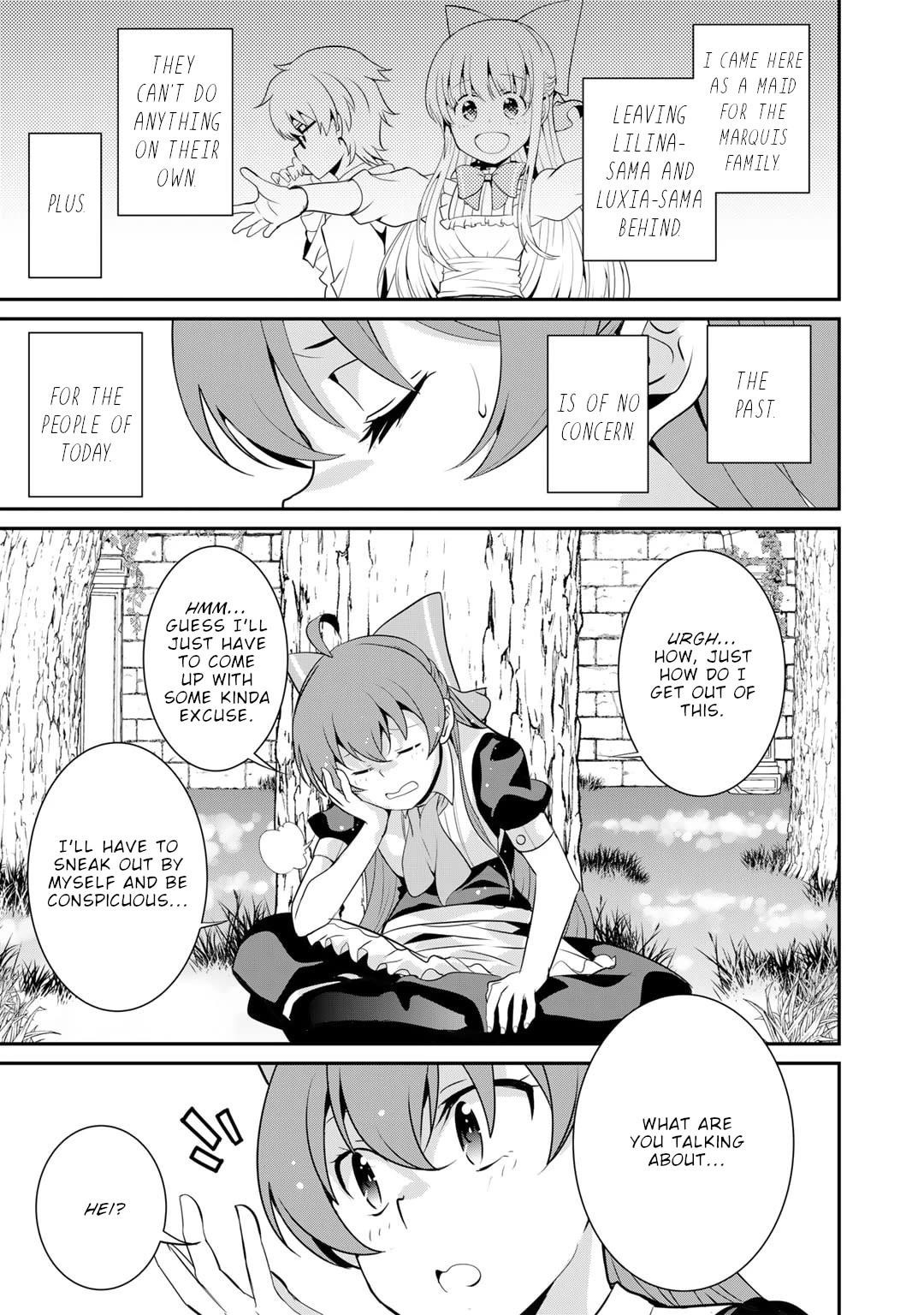 Saikyou no Kurokishi, Sentou Maid ni Tenshoku shimashita Chapter 61 - Page 12 in English