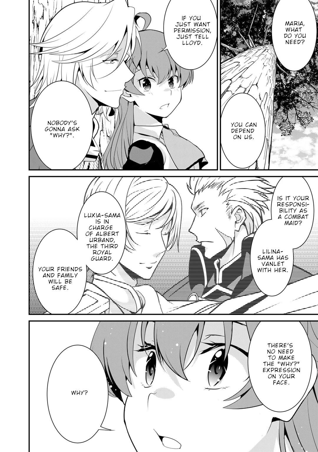 Saikyou no Kurokishi, Sentou Maid ni Tenshoku shimashita Chapter 61 - Page 21 in English