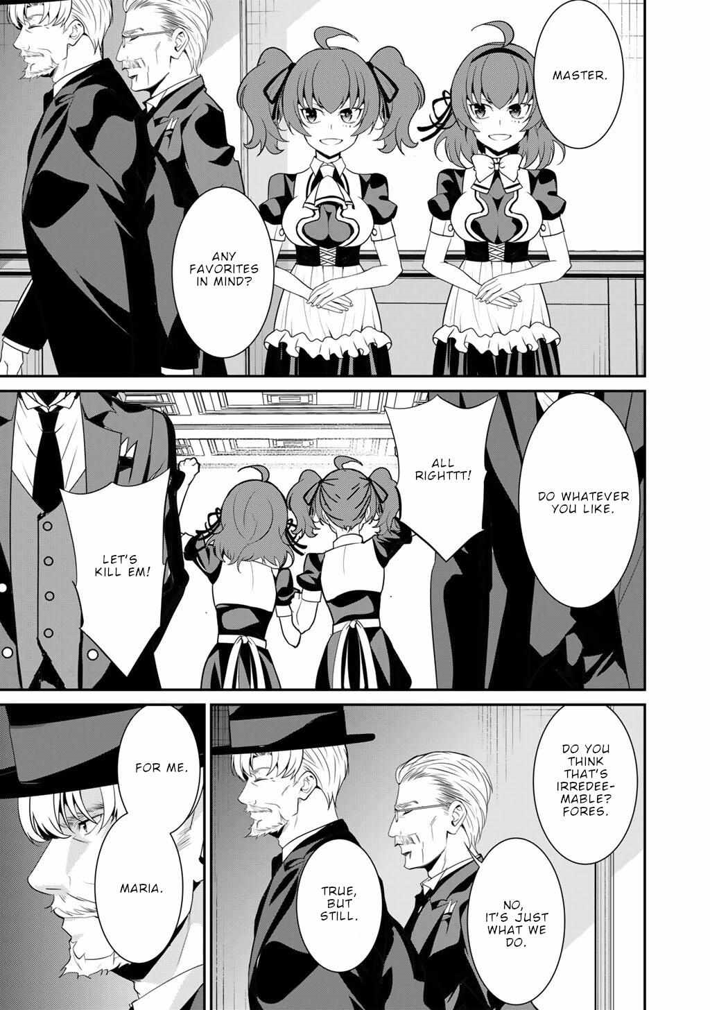 Saikyou no Kurokishi, Sentou Maid ni Tenshoku shimashita Chapter 71 - Page 7 in English