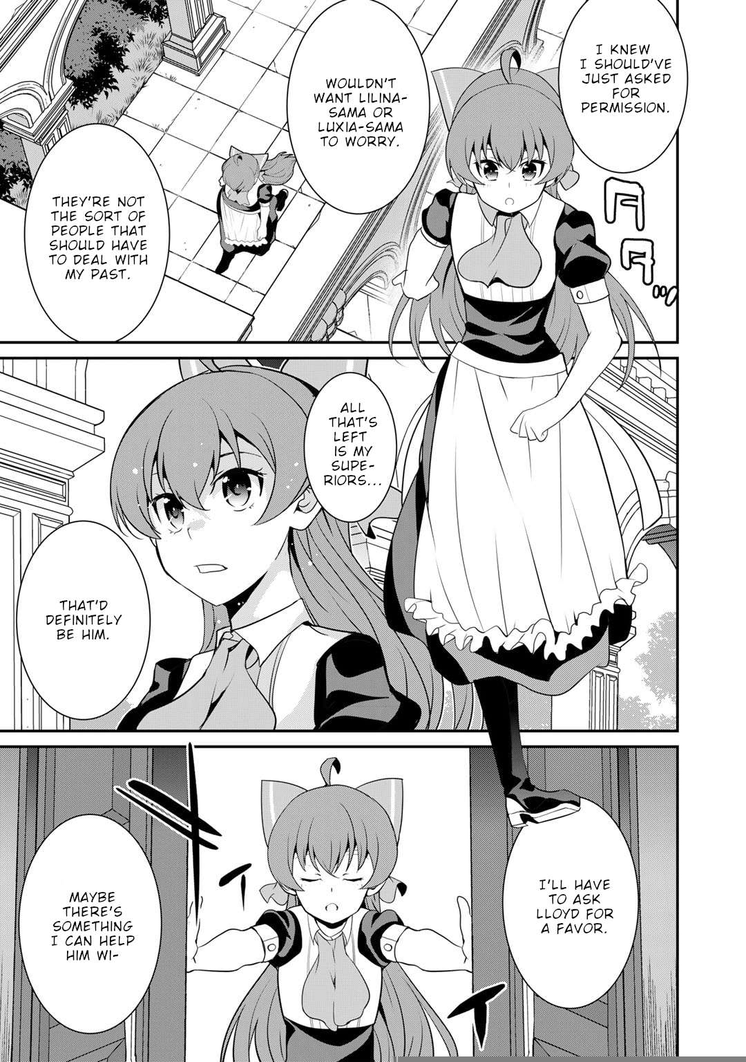 Saikyou no Kurokishi, Sentou Maid ni Tenshoku shimashita Chapter 81 - Page 26 in English