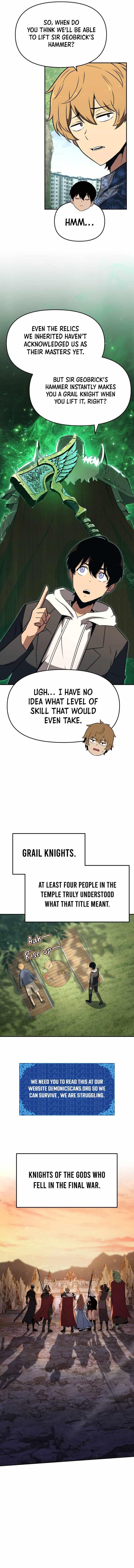 The Knight King Who Returned with a God Chapter 112 - Page 8 in English