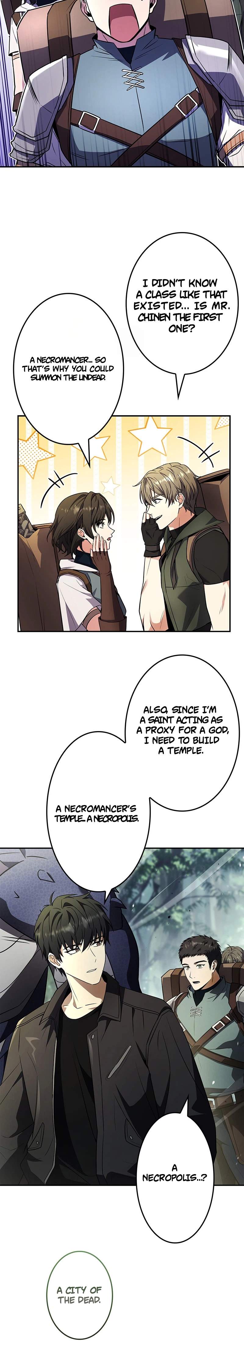 The Saint Who Levels Up as a Necromancer Chapter 23 - Page 12 in English