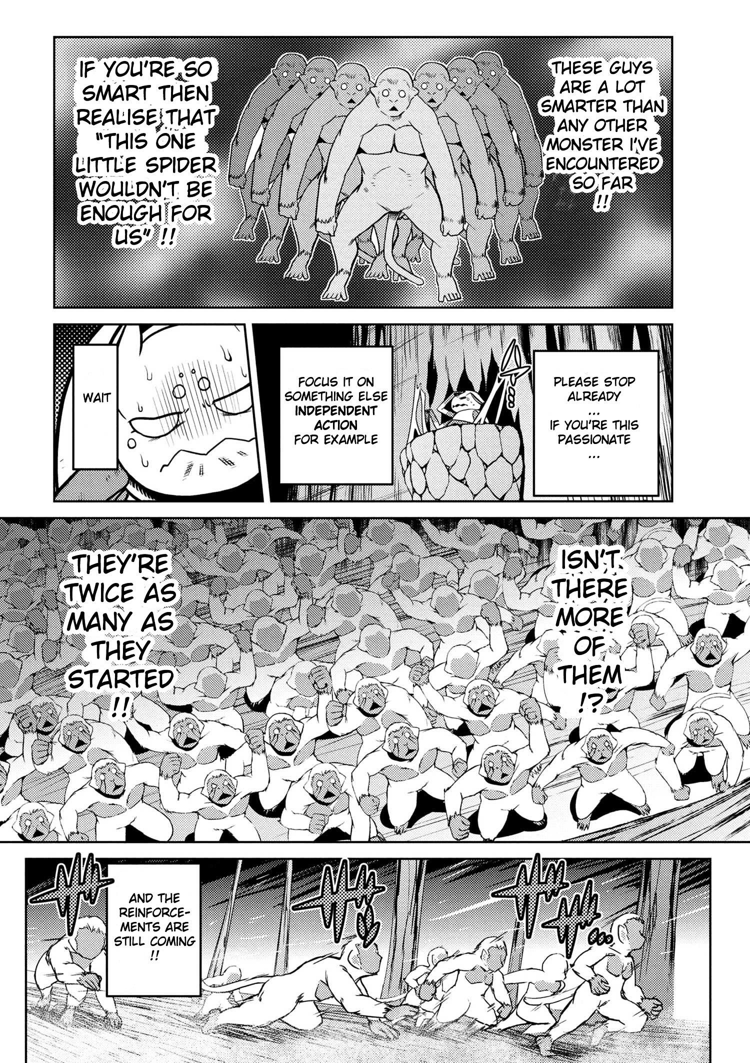 Kumo Desu Ga, Nani Ka? Chapter 13.1 - Page 12 in English