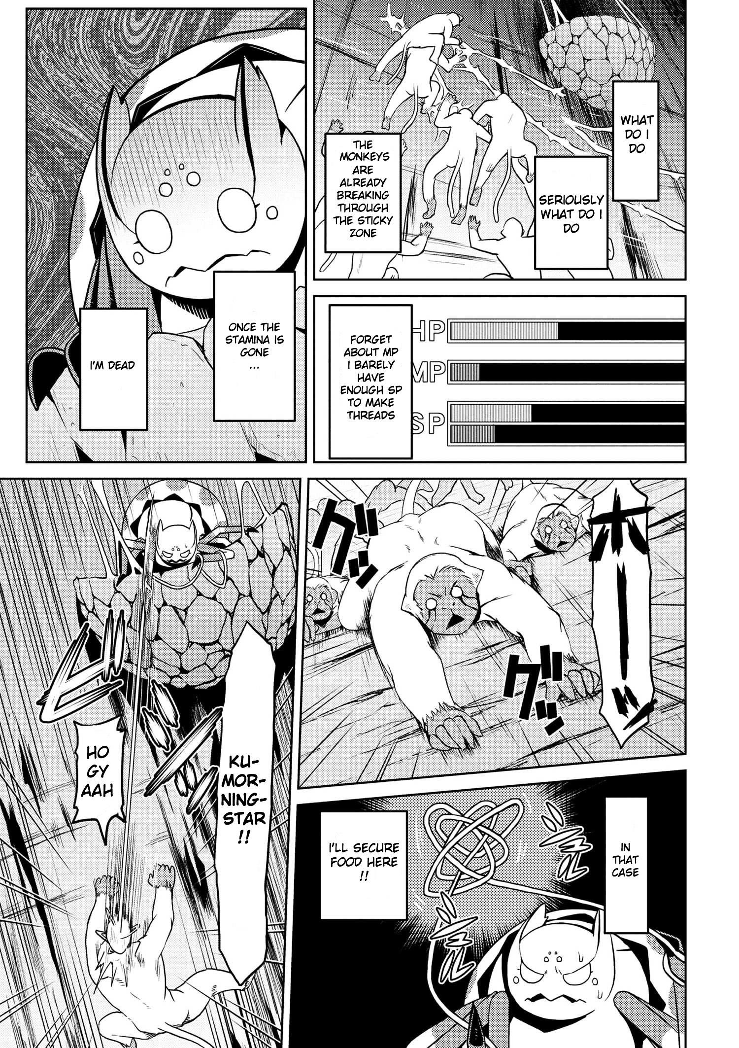 Kumo Desu Ga, Nani Ka? Chapter 13.1 - Page 13 in English
