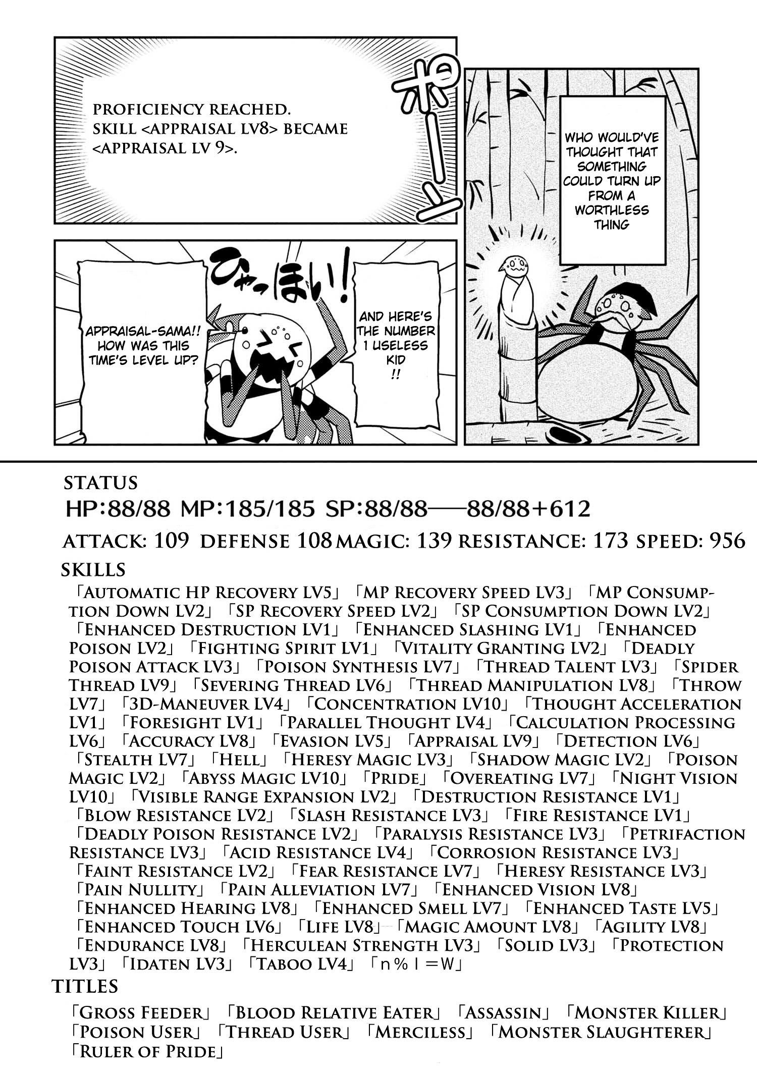 Kumo Desu Ga, Nani Ka? Chapter 16.2 - Page 10 in English