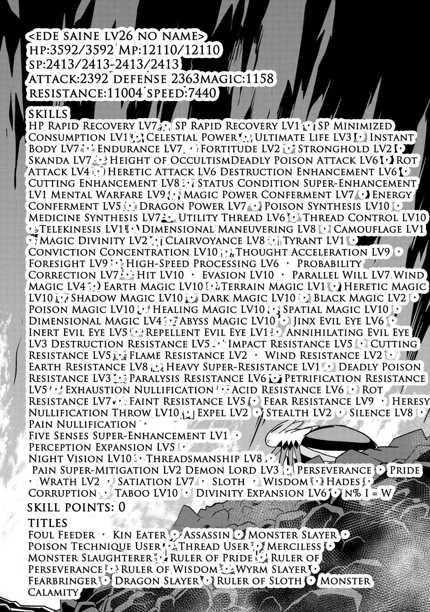 Kumo Desu Ga, Nani Ka? Chapter 36.1 - Page 8 in English