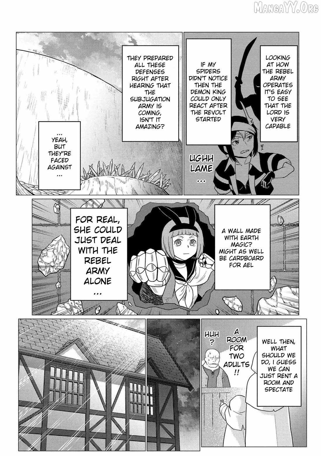 Kumo Desu Ga, Nani Ka? Chapter 77.1 - Page 12 in English